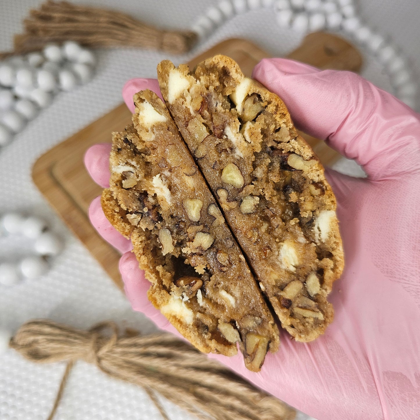 White Chocolate Pecans