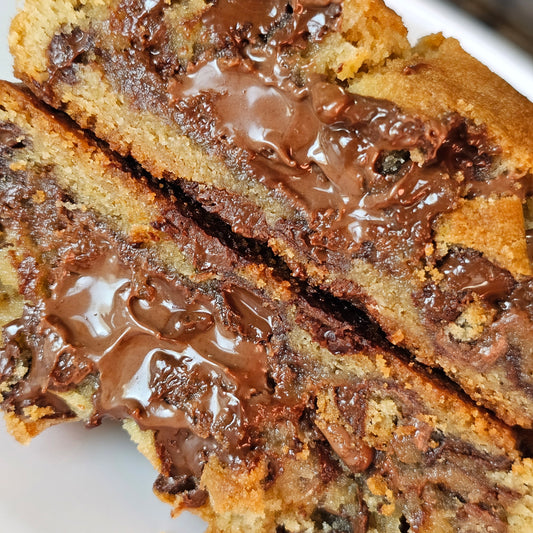 New York Style Nutella Chocolate Chip Cookie
