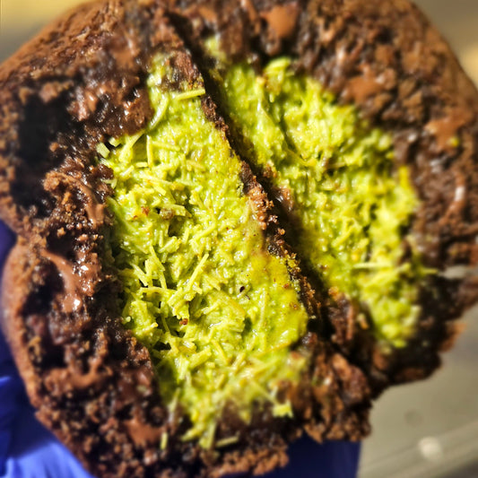 New York Style Dubai Chocolate Cookie