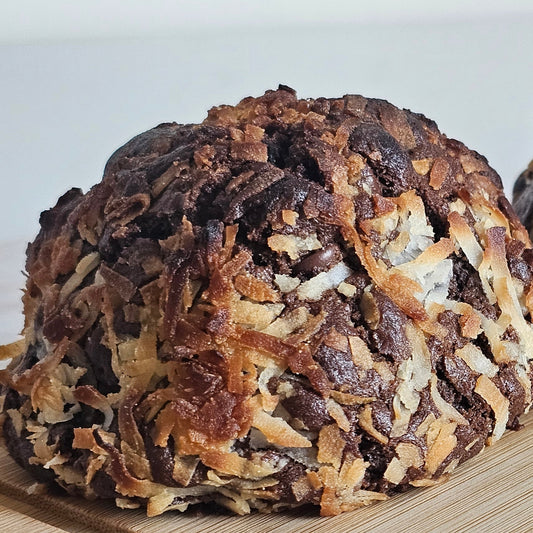 New York Style Coconut Chocolate Crunch Cookie