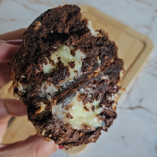 New York Style Coconut Chocolate Crunch Cookie